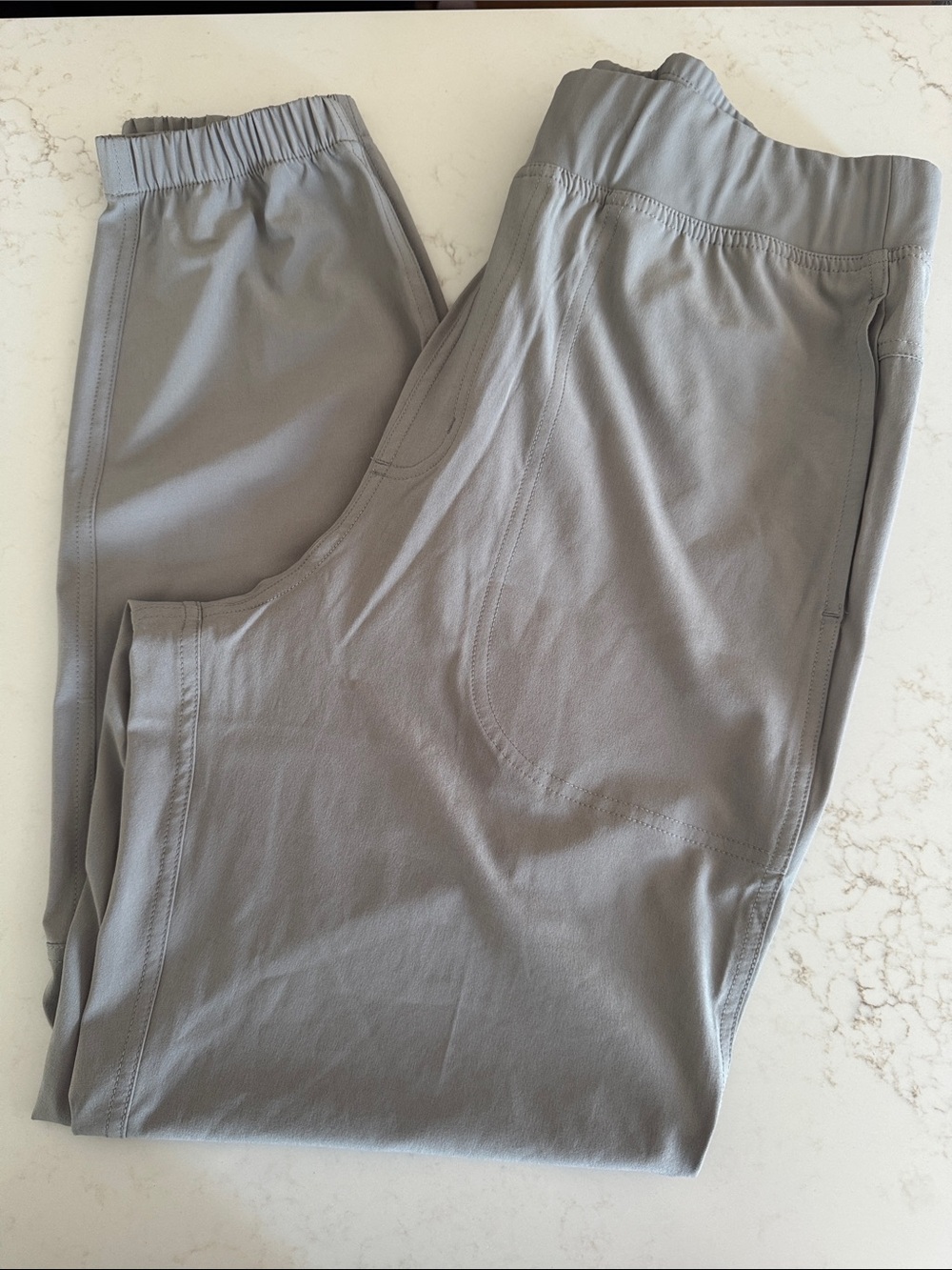Free Fly Apparel Light Gray Men's Jogger Pants UPF 50 +